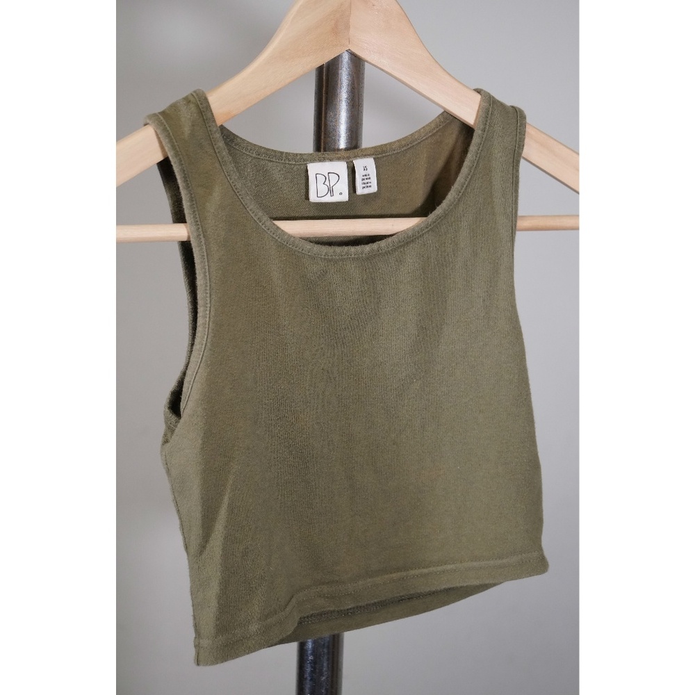 BP Green Crop Top